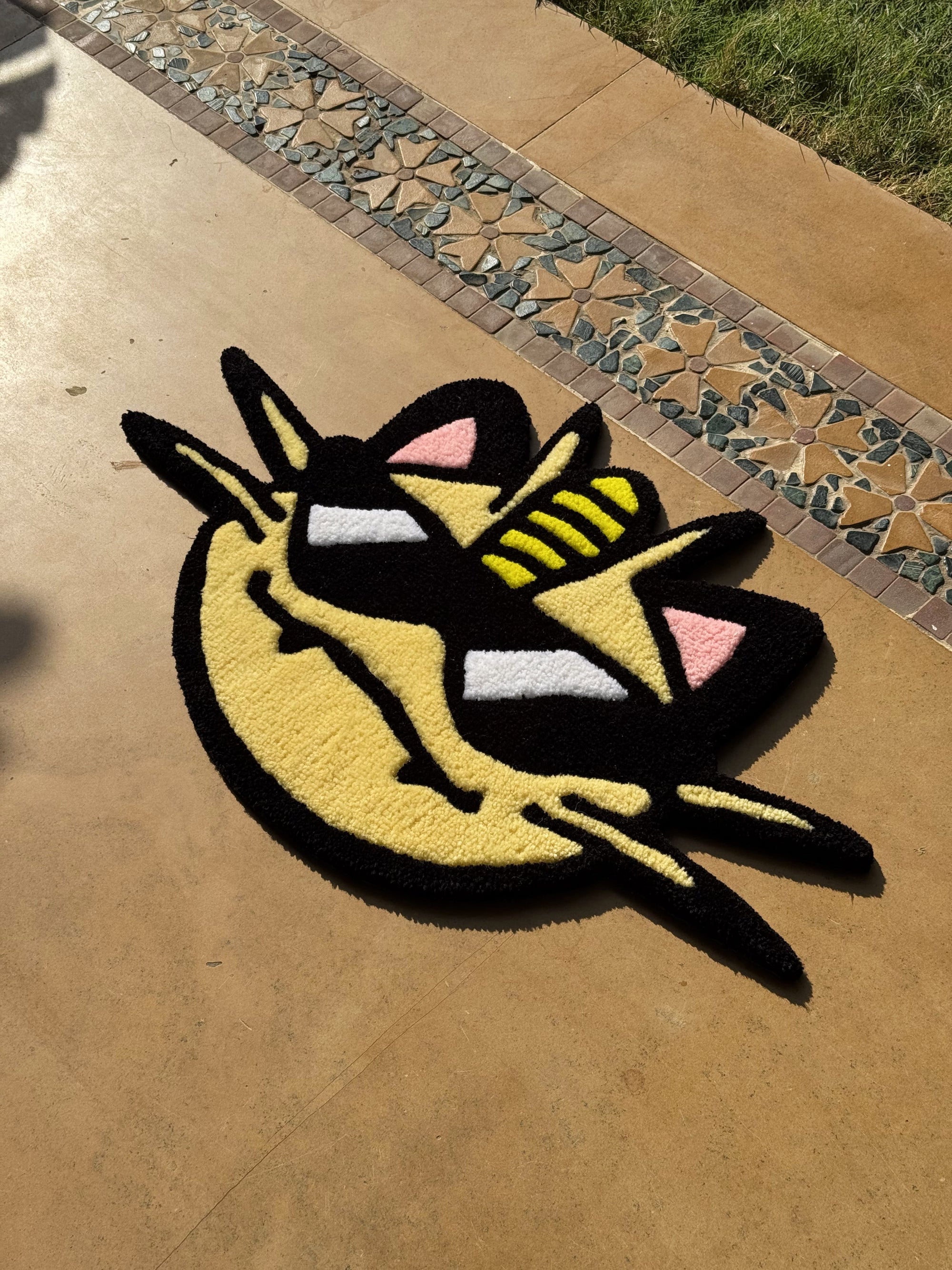 Whimsical Cat Rug