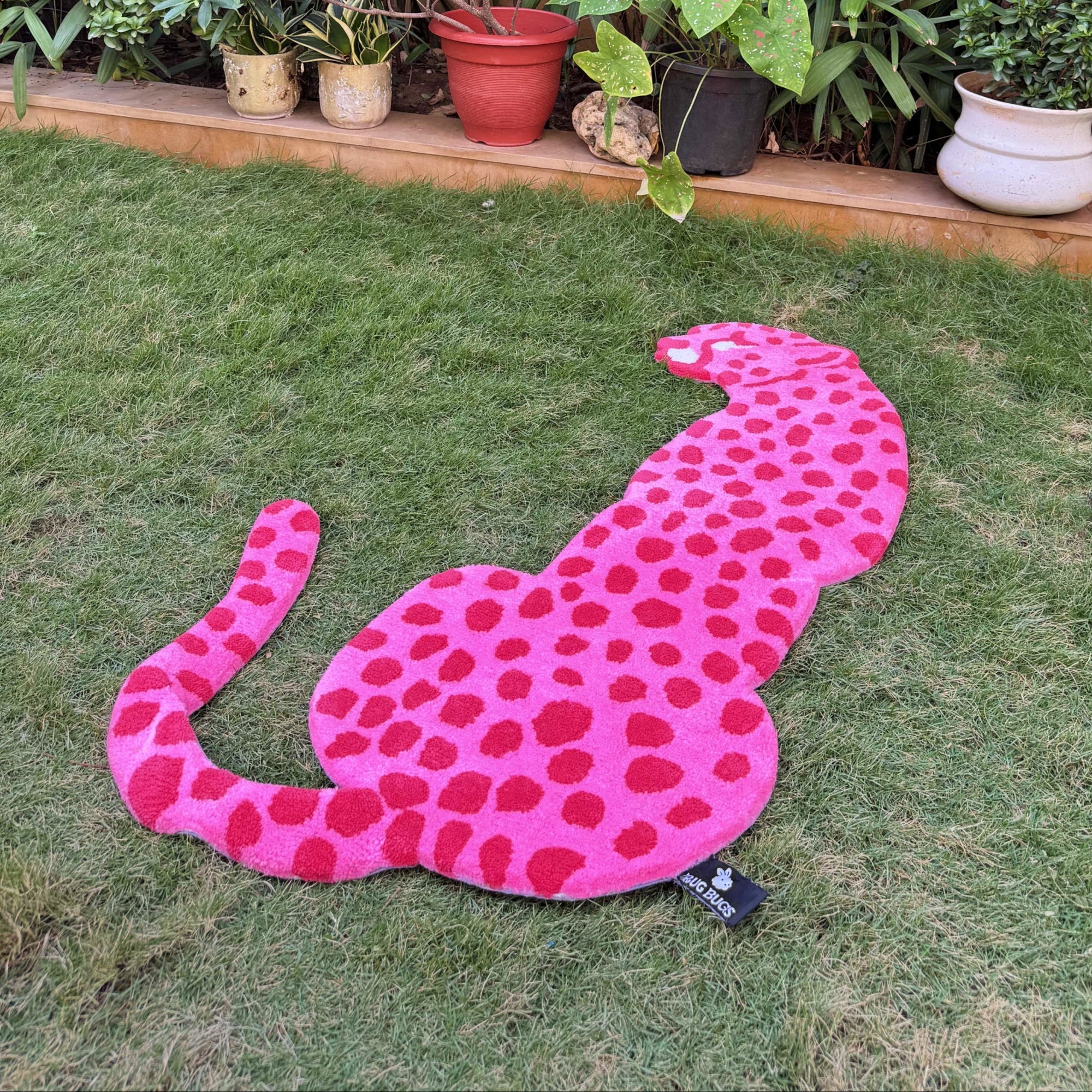 Spotted Pink Panther Rug