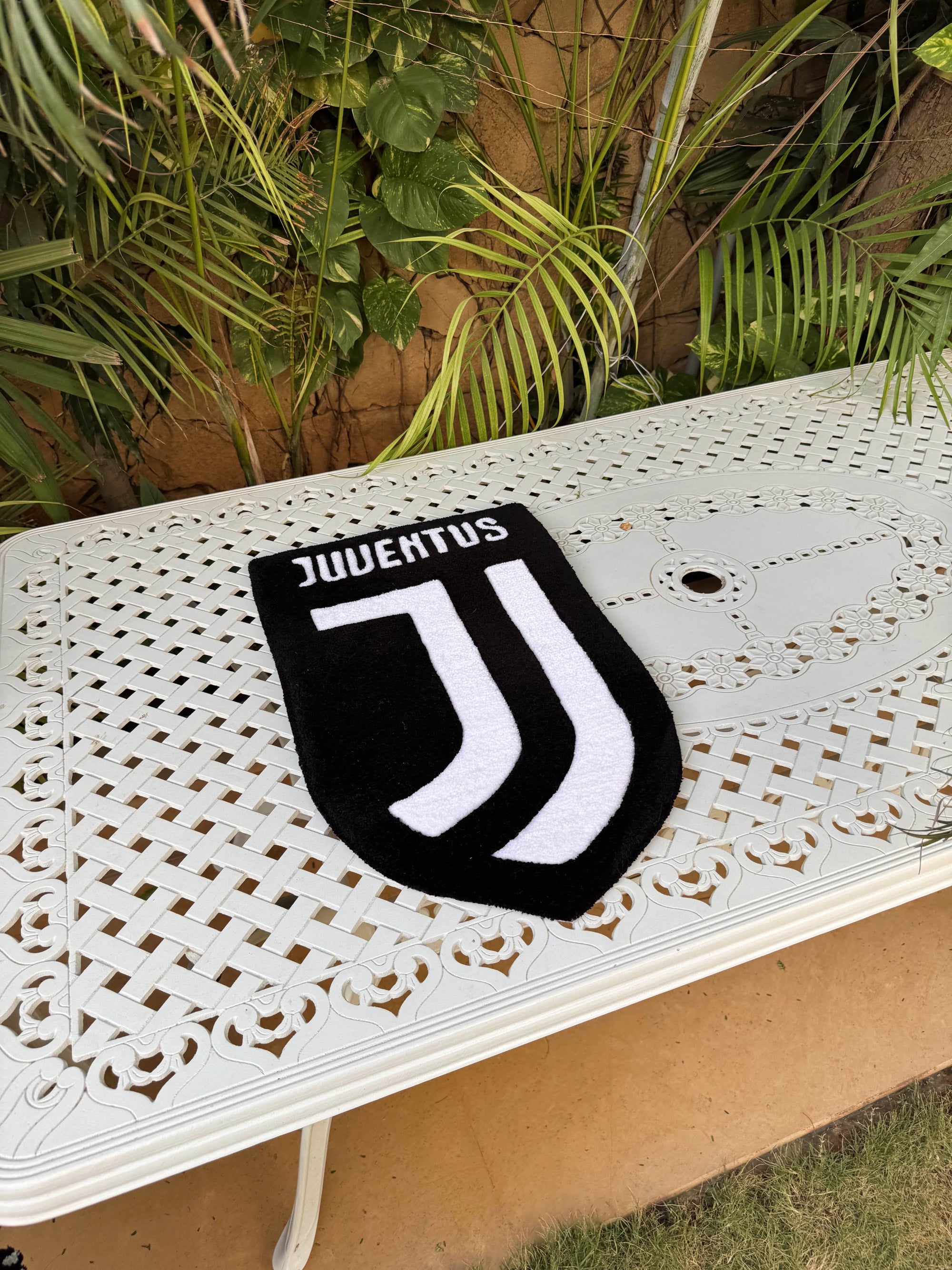 Juventus Fan Emblem Rug