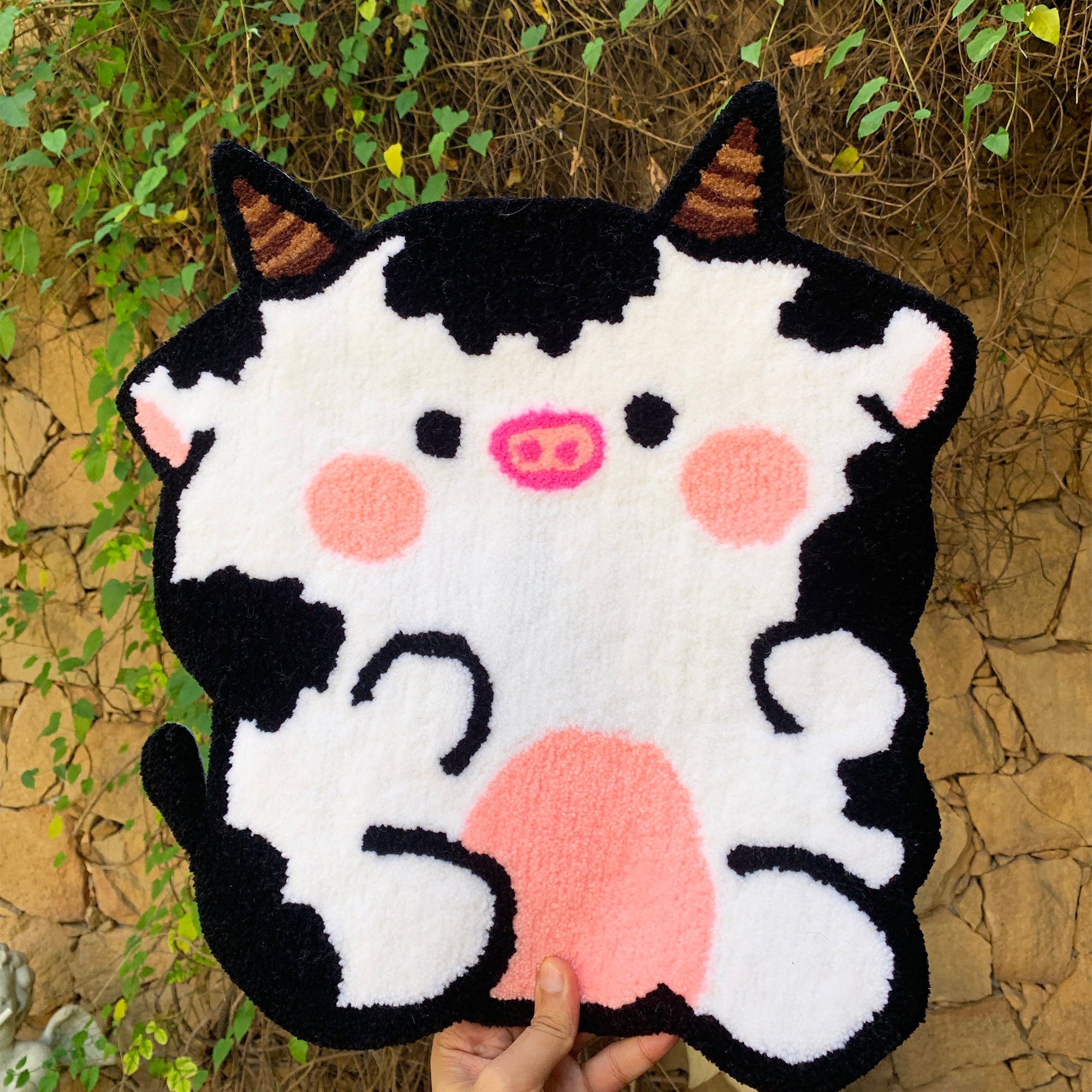 Cute Cow Rug