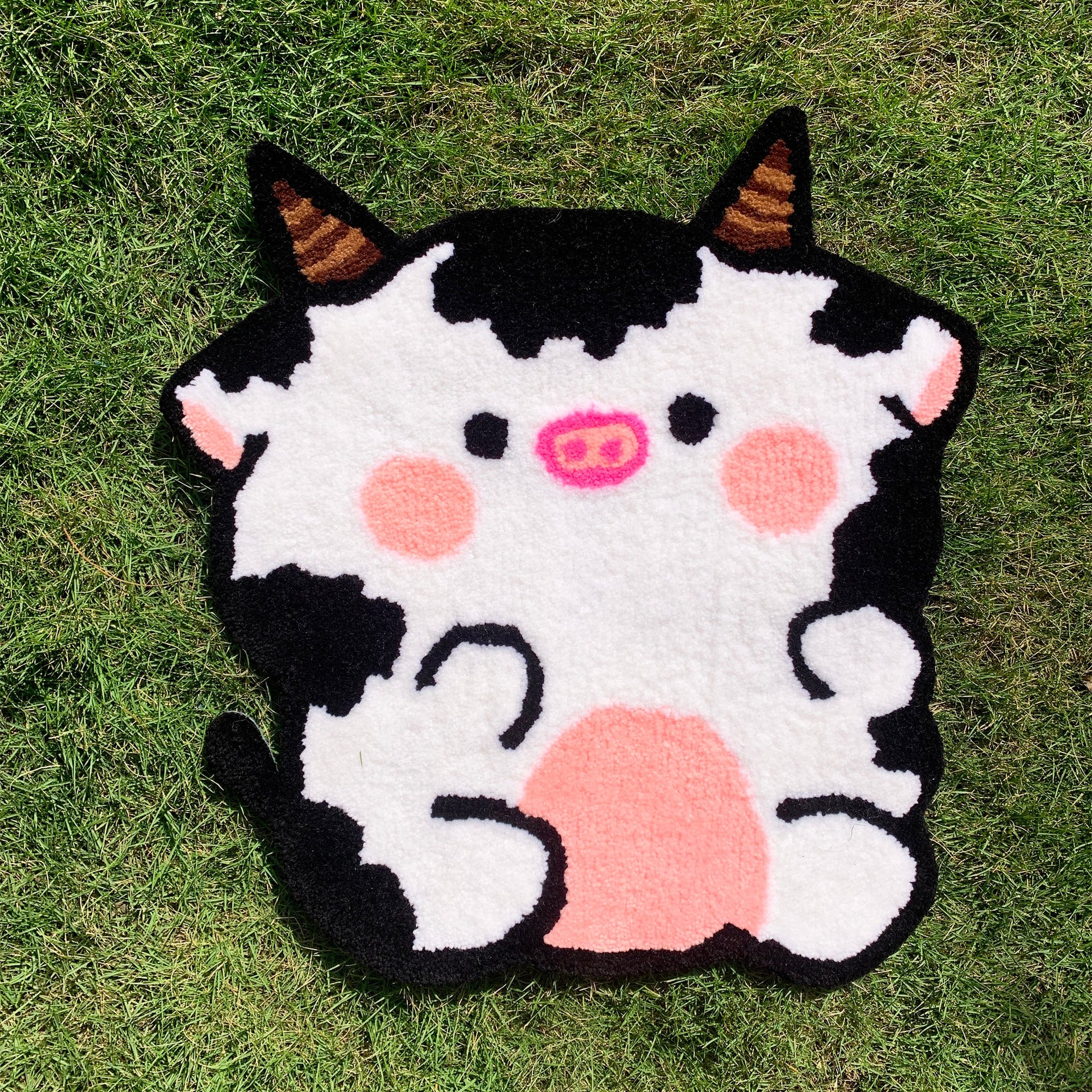 Cute Cow Rug