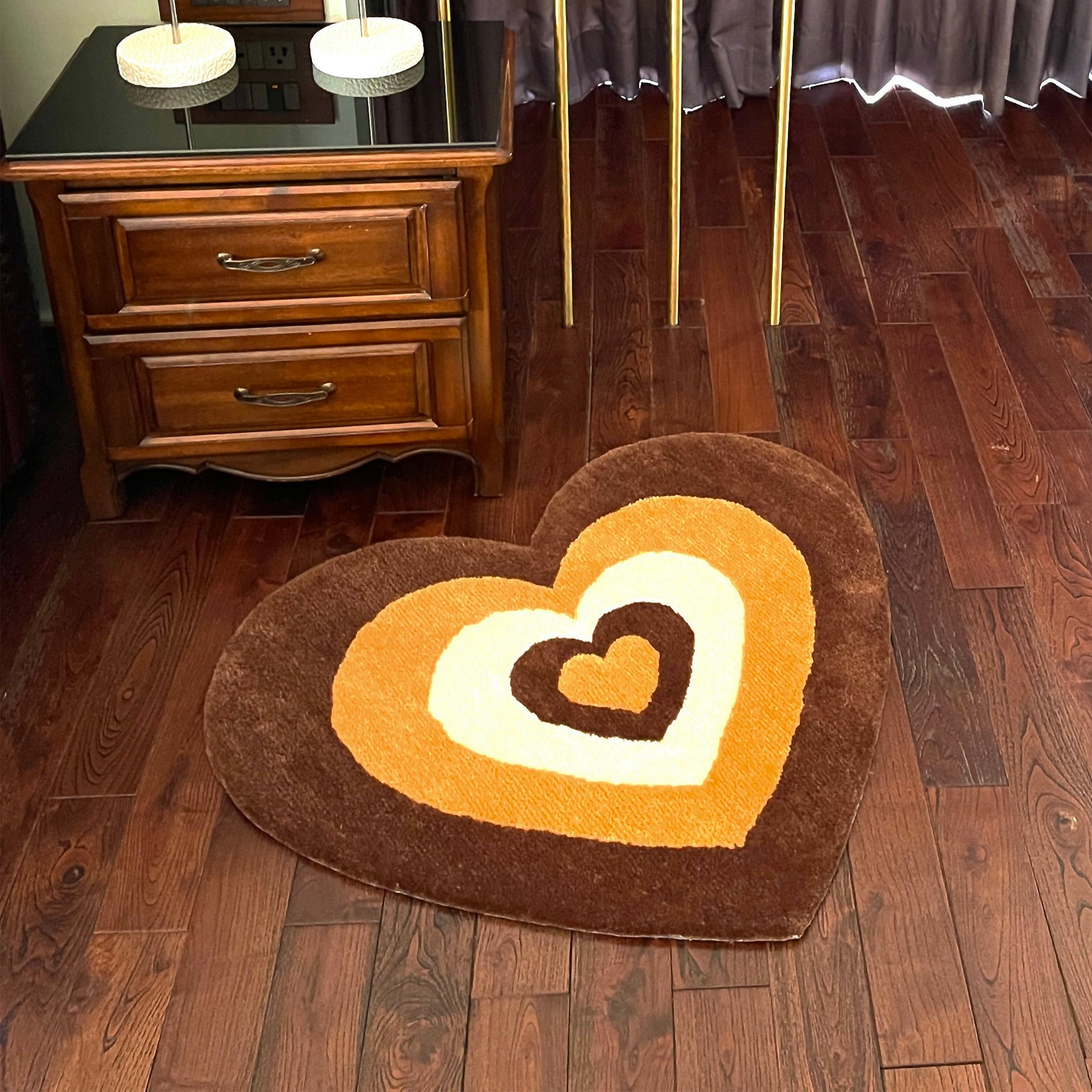 Y2K Heart Rug