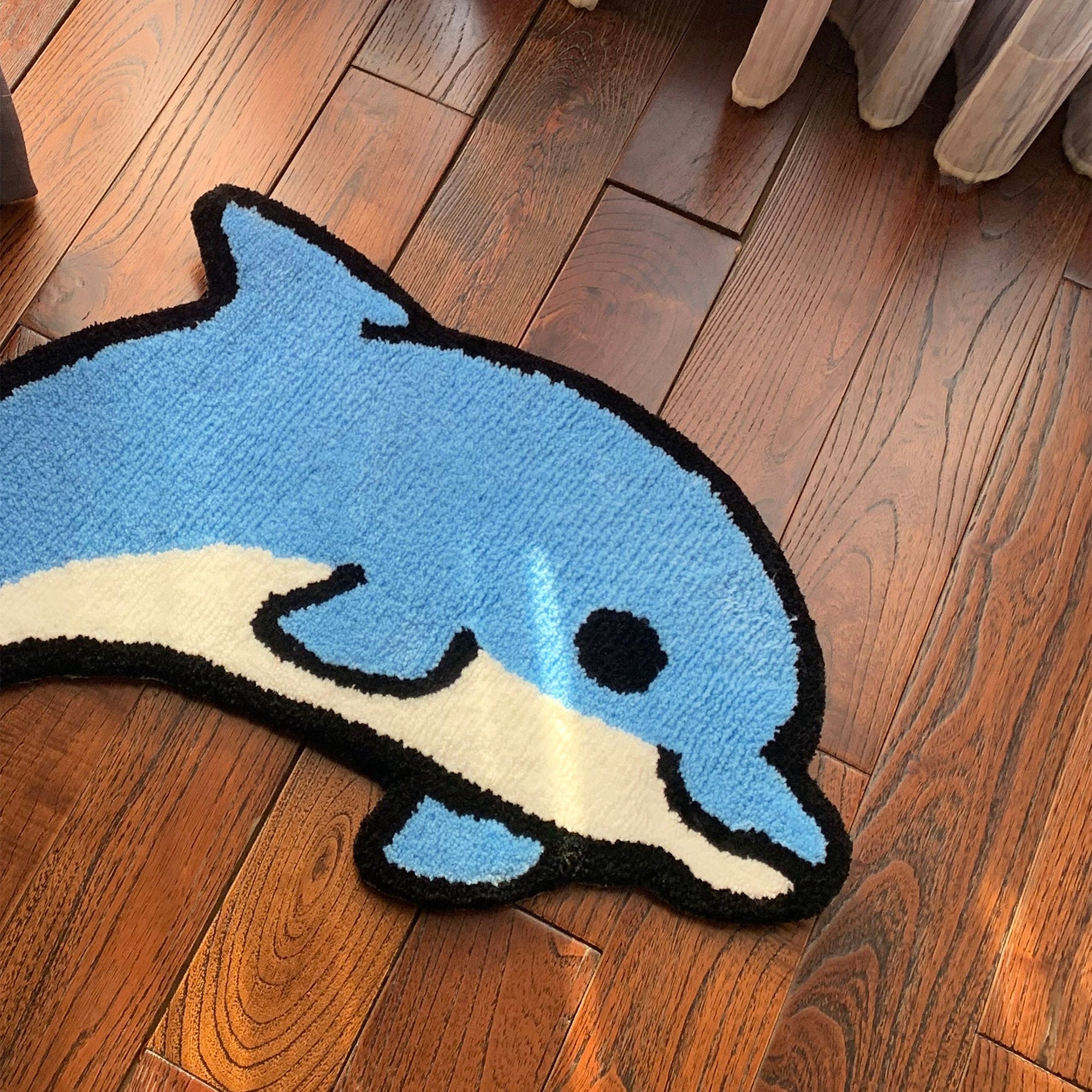 Cute Dolphin Rug